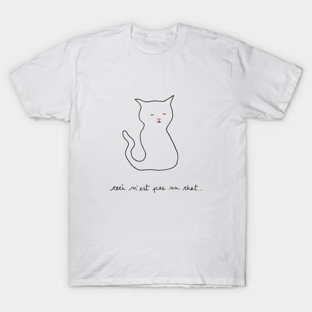 This is not a cat T-Shirt by alwaysagilmore